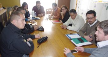 EL HCD RECIBIÓ AL COMISARIO SANCHEZ
