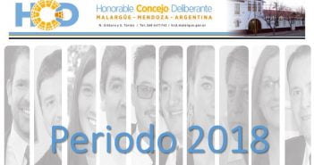 HCD – INFORME PERIODO LEGISLATIVO 2018