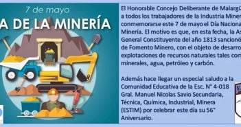 DIA DE LA MINERIA
