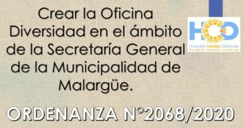 ORDENANZA N° 2.068/2.020