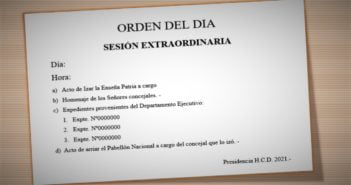 ORDEN DEL DIA 6° SESIÓN EXTRAORDINARIA 8-02-2021