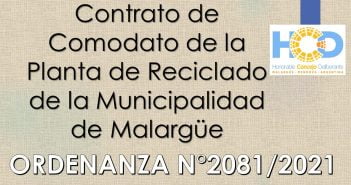 ORDENANZA N° 2.081/2.021