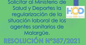 RESOLUCIÓN N° 387/2.021