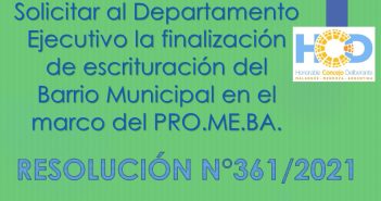 RESOLUCIÓN N° 361/2.021