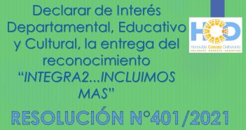RESOLUCIÓN N° 401/2.021