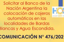 COMUNICACIÓN N° 476/2.021