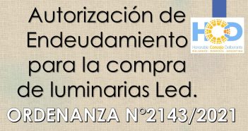 ORDENANZA N° 2.143/2.021