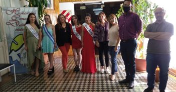 EL HCD RECIBIÓ A LA REINA NACIONAL DEL CHIVO Y SU CORTE