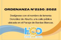 ORDENANZA N° 2.150/2.022