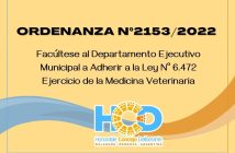 ORDENANZA N° 2.153/2.022