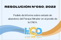 RESOLUCION N° 050/2.022