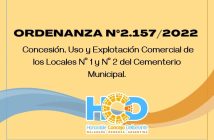ORDENANZA N° 2.157/2.022