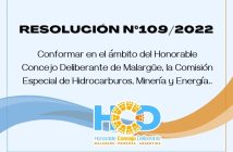 RESOLUCIÓN N° 109/2.022