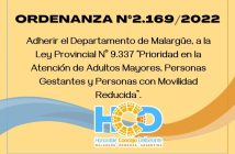 ORDENANZA N° 2.169/2.022