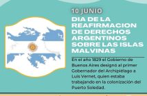DIA DE LA REAFIRMACION DE LOS DERECHOS ARGENTINOS SOBRE LAS ISLAS MALVINAS