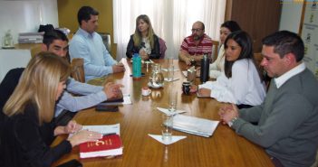 EL HCD RECIBIÓ A LA SENADORA ROSA QUIROGA
