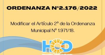 ORDENANZA Nº 2.176/2.022