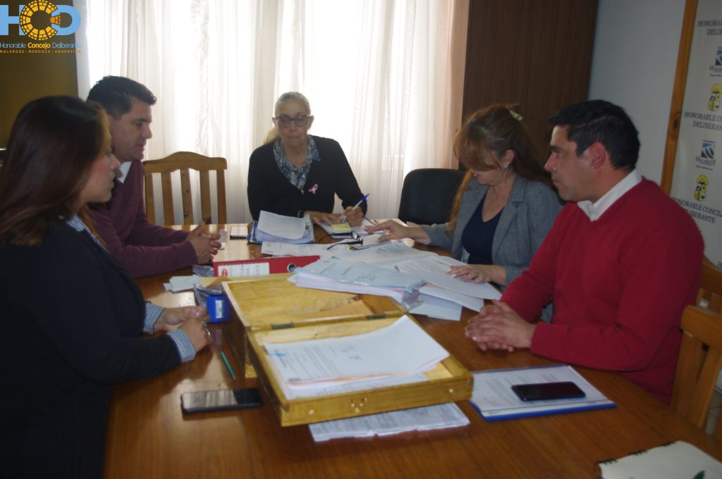 LA COMISIÓN DE OBRAS PUBLICAS RECIBIÓ AL SR DESIDERIO MUÑOZ