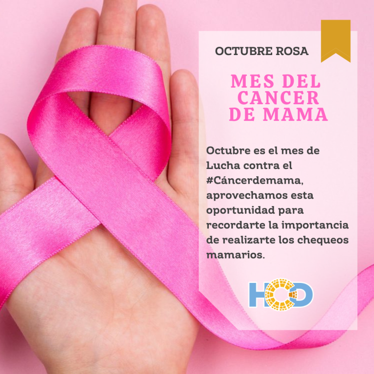 OCTUBRE ROSA- MES DE LA CONCIENTIZACIÓN SOBRE EL CANCER DE MAMA ...