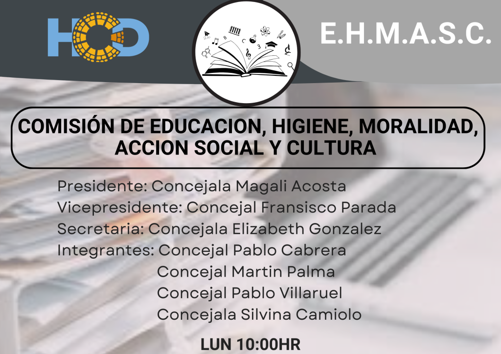 COMISIÓN DE EDUCACIÓN- AUTORIDADES 2025