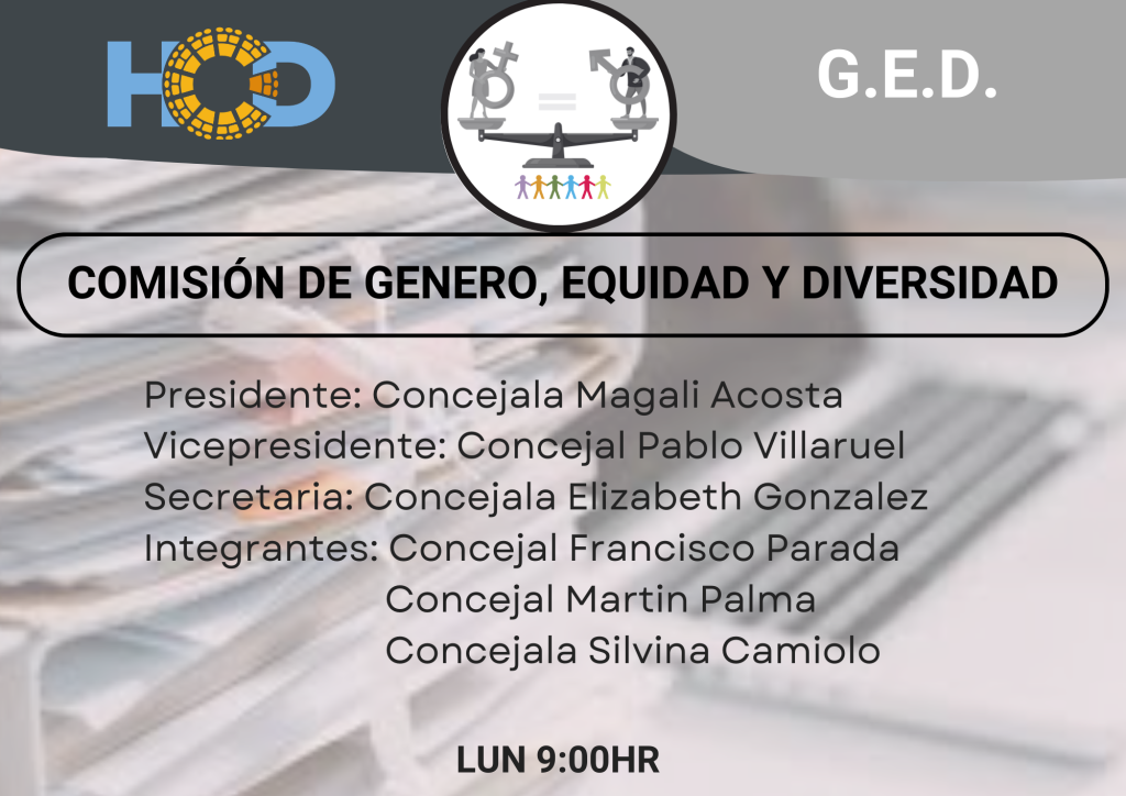 COMISIÓN DE GENERO- AUTORIDADES 2025