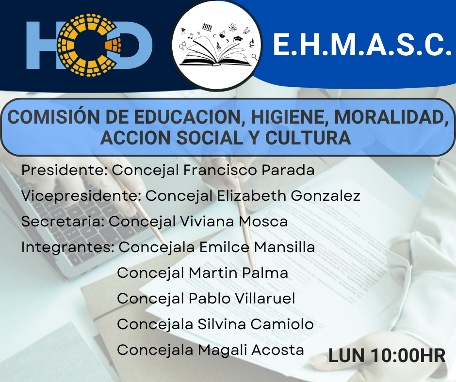 COMISIÓN DE EDUCACIÓN- AUTORIDADES 2026