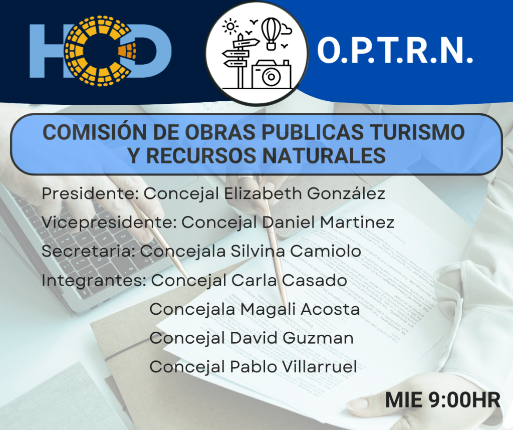 COMISIÓN DE OBRAS PÚBLICAS 2026