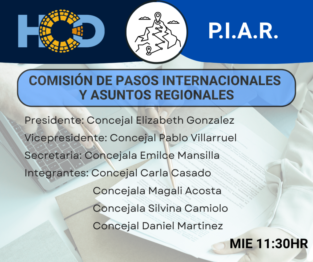COMISIÓN DE PASOS INTERNACIONALES 2026